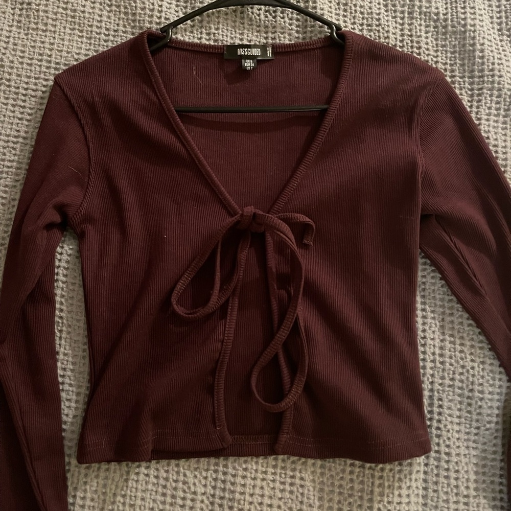 Cropped cardigan